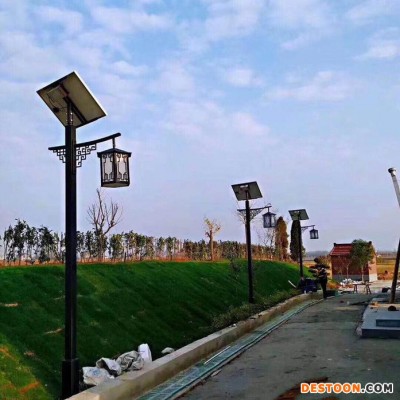 FNZH/伍玖照明TYN-02542 太阳能LED庭院灯 厂家供应新农村公园广场农家乐仿古特色太阳能LED庭院灯