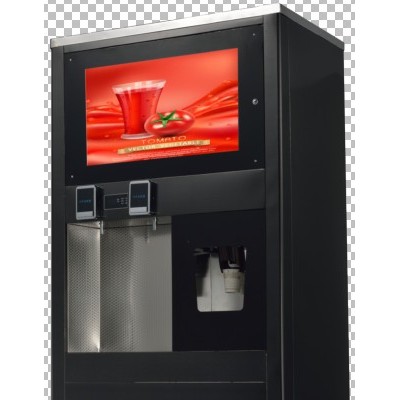 太空一号咖啡直饮水广告一体机 微信咖啡机