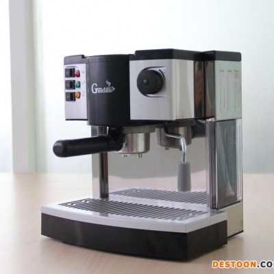 特价gustino意式家用蒸汽咖啡机壶 半自动煮咖啡 意大利进口泵压