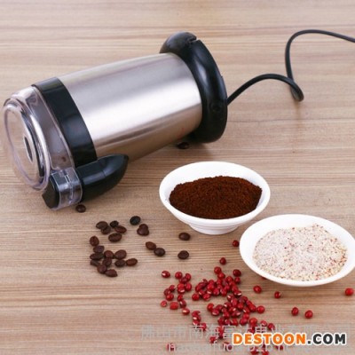 Diyu8832B 半自动咖啡磨豆机供应多功能五谷磨粉机磨豆器 不锈钢咖啡机 小型家用磨咖啡豆机  厨房小家电厂家