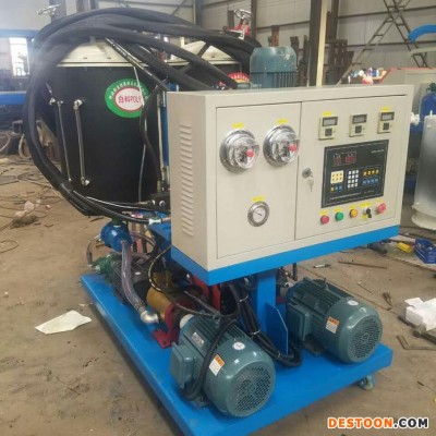 利德聚氨酯高压小流量发泡机 聚氨酯电热水器发泡机
