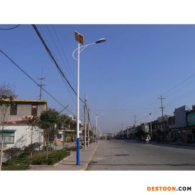 可定制太阳能路灯 农村LED一体化路灯带灯杆户外灯新农村太阳能灯