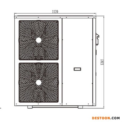 志高(380V)DKZCN-14/DF定频冷暖二联供系列热泵机组 商用热泵机组 空气源热水器  空气源热泵  空气能热泵