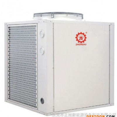供应家用空气能热水器（彩板圆形水箱150L） 直热式空气能热泵-正旭热泵