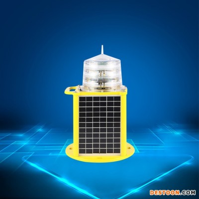 超高建筑太阳能系列航空障碍灯 铁塔太阳能航空障碍灯 航空障碍灯中光强红色 GPS障碍灯