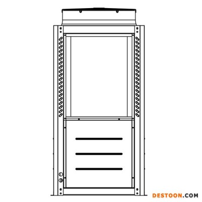 志高DKZCN-180S/F3(U型)定频冷暖二联供系列热泵机组 商用热泵机组 空气源热水器  空气源热泵 空气能热泵