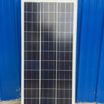 全新A级多晶太阳能电池板100W太阳能板12V家用充电板光伏发电板