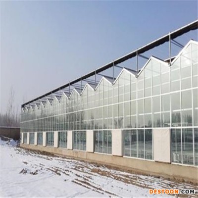 陕北温室大棚建设 太阳能温室大棚 旭航