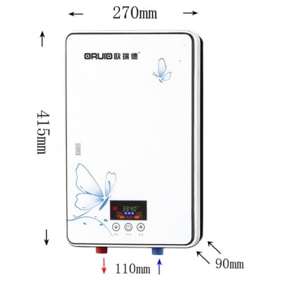 欧瑞德即热式热水器 即热式电热水器 安全 即热电热水器003 即热式热水器**品牌 欧瑞德集成热水器