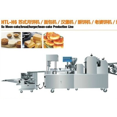 HTL-H6 苏式月饼机 面包机 汉堡机 酥饼机 老婆饼机 绿豆饼机 （生产线）金丝肉松饼机