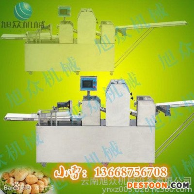 SZ-09C三段压面酥饼机，酥饼机价格，绿豆饼机，老婆饼机，奶黄面包机，豆沙包，寿桃包，奶黄包，等，酥饼机昆明那里有卖