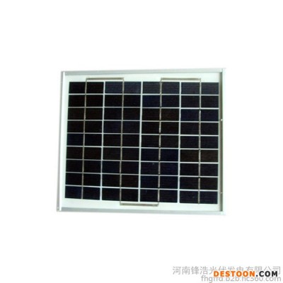 10W _多晶电池板组件/太阳能电池板图1