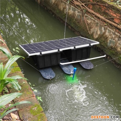 【东方源】安庆太阳能推流曝气机 水处理增氧设备批发 现货供应