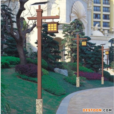 杰炜灯饰HDA-10501 太阳能庭院灯 庭院灯批发厂家图1