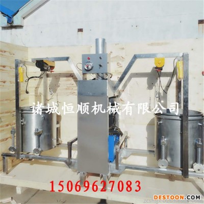 鲜桑提取榨汁机 发酵果蔬原浆提取压滤机 果酒甜酒压榨机图1
