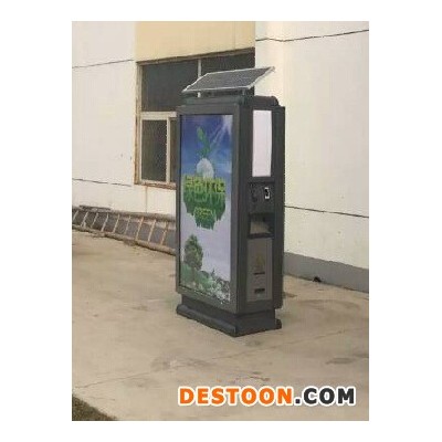 大量生产 城市环保广告垃圾箱 太阳能环保广告垃圾箱