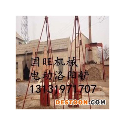 建筑地基打桩机 小型民用楼房地基打桩机 太阳能打桩机图片