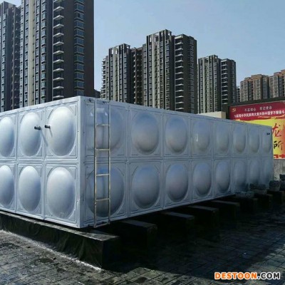 乐洋环保 黔西大水箱 太阳能保温水箱 不锈钢组合保温水箱