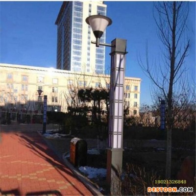 扬州汉威景观灯 定制3米4米仿古太阳能景观灯