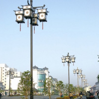 顺才专业供应LED庭院灯 中式仿古led路灯 仿古灯 仿古庭院灯 太阳能仿古灯