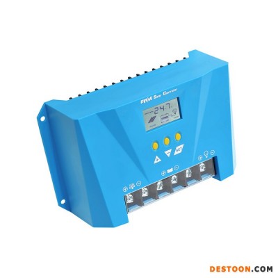 厂家直供20a太阳能控制器 PWM充电技术12v24v自识别 带LCD液晶显示屏
