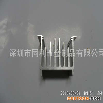 l型平板铝型材散热器 焊机铝型材散热器  平板铝型材散热器