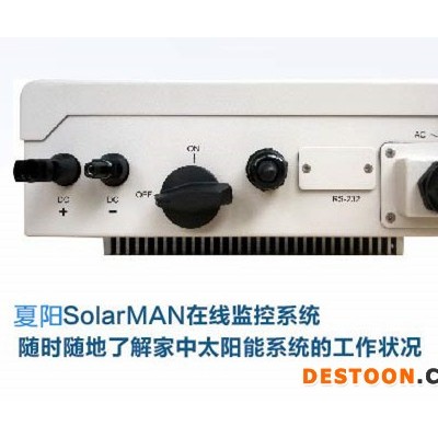 固德威 5000W太阳能并网逆变器光伏并网逆变器5KW 自然散热无需额外风扇                单相220V