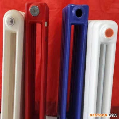 定制暖气片  家用钢制散热器 散热器 钢二柱散热器 6030钢制散热器 银春暖气片图1
