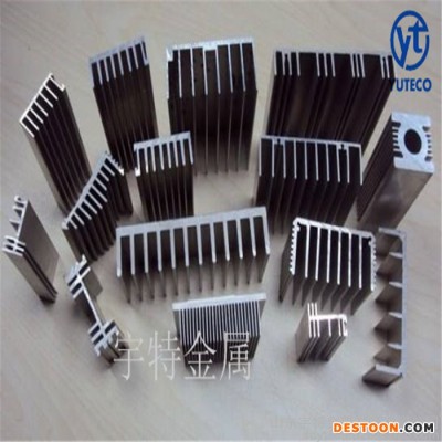 宇特 合金铝型材 铝合金散热器 异形铝型材 散热器挤压