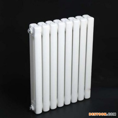 钢二柱散热器 柱式散热器 工程用散热器 鑫达诚 价格合理