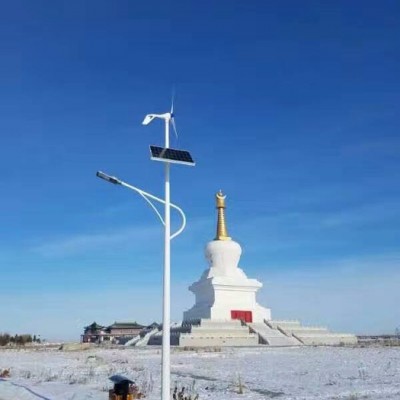 海力西  直销太阳能路灯厂家  风光互补路灯光伏LED路灯控制器 风光互补路灯