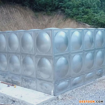 俞欧科技 黔西南大水箱 太阳能保温水箱 不锈钢组合保温水箱图1