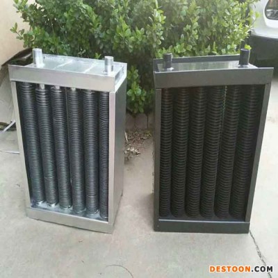 志翔 高频焊接翅片管散热器 不锈钢换热器 翅片管散热器散热快图1