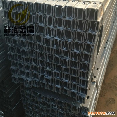 天津祥润热镀锌光伏支架太阳能支架C型钢厂家Q235材质多种规格加工定制