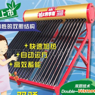 清大四季缘双胆光电二用29管太阳能热水器