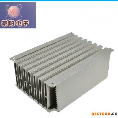 生产 铝挤型插片散热器加工 铝合金插片散热器