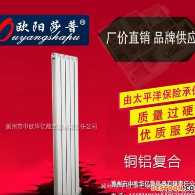 暖气片 散热器 散热片 铜铝复合散热器 铜暖气片 家居装饰暖图1