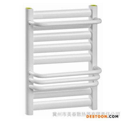 钢制卫浴散热器7+4 钢制小背篓暖气片散热器 卫生间专用 采暖散热器图1