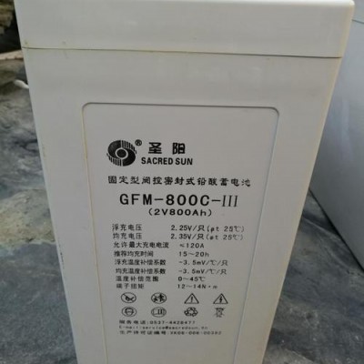 圣阳蓄电池GFM-100C免维护蓄电池2V100AH 太阳能光伏发电专用储能蓄电池 通信电源内置48V电池 UPS蓄电池