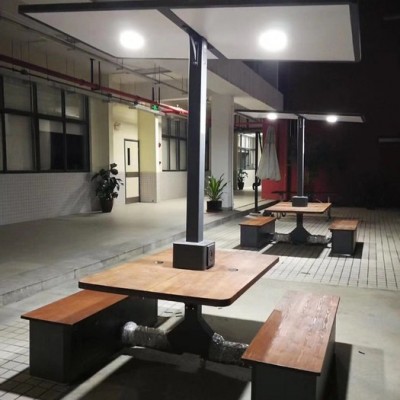 校园太阳能智能休闲椅