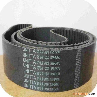 现货供应日本UNITTA橡胶同步带TIMING BLET -EV8YU-20 主轴皮带，太阳能光伏设备皮带