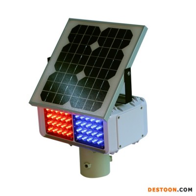 深圳直销 太阳能两组双面爆闪灯 高品质LED爆闪灯 价格优惠.