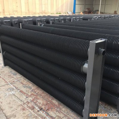 志翔  DN400  非标426mm翅片管散热器 蔬菜大棚散热器图1