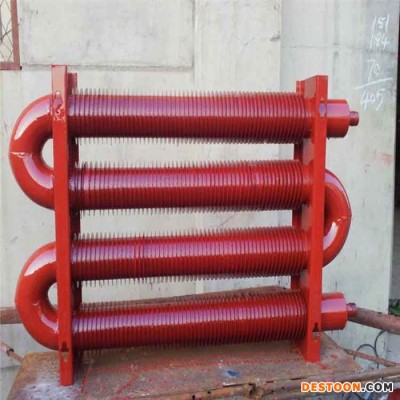 志翔 翅片管散热器价格 工业散热器 不锈钢换热器图1