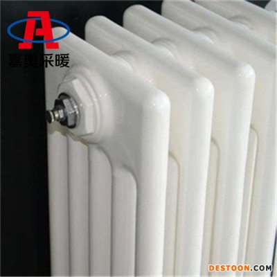 嘉奥采暖  GZ509型钢制五柱散热器 钢五柱暖气片散热器厂家 钢制散热器