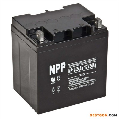 NPP蓄电池NPG12-100 耐普蓄电池12V100AH 太阳能直流屏UPS电源配套