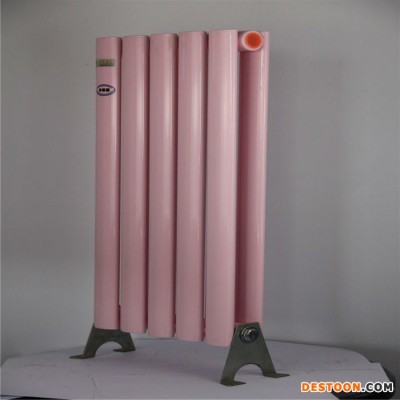 厂家 直销 钢制散热器 钢二柱暖气片集中供暖散热器