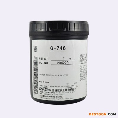 信越G-746导热硅脂散热器填充膏CPU散热膏LED散热膏电源散热1KG