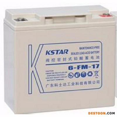 科士达KSTAR蓄电池6-FM-55/12V55AH 阀控式铅酸免维护蓄电池 太阳能 消防 UPS/EPS不间断应急电源
