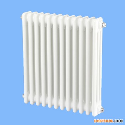 加厚钢二柱暖气片  钢制散热器 钢制暖气片 钢制柱型散热器 超导钢三柱暖气片图1
